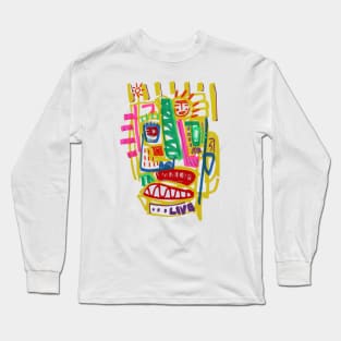 face Long Sleeve T-Shirt